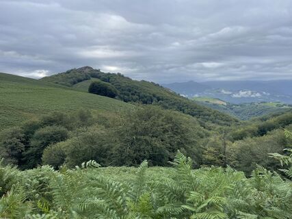 Zdjęcie z Guillaume Condat wzdłuż trasy