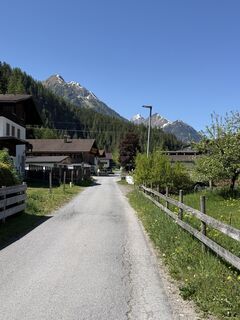 Foto von Astrid entlang der Tour