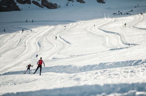 Langlauf am Dachstein Gletscher