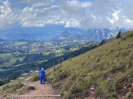 Foto från Peter Waltriny under resans gång