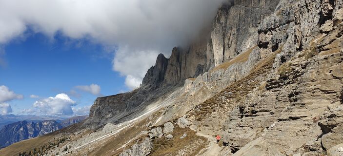 Fotografia z Klaus Scharfe na trase