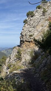 Photo de Nadija Islami le long du parcours