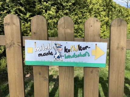 Wegweiser Milchweg