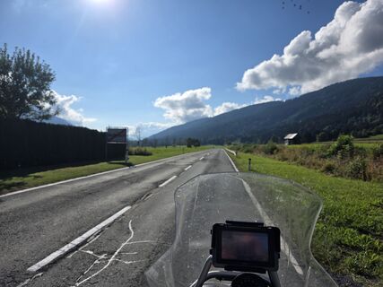 Foto de Walter Dienstl a lo largo del recorrido