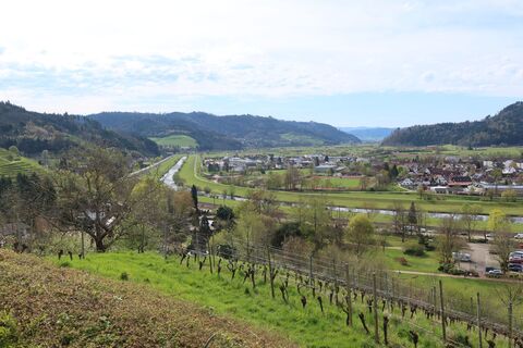 Zdjęcie z Christiane Schütz wzdłuż trasy