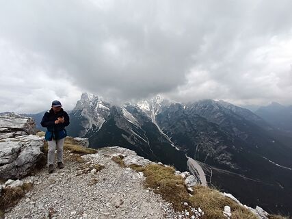 Foto von Uwe Kronen entlang der Tour