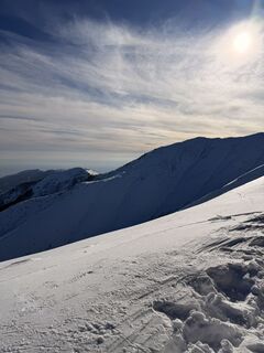 Foto von Fabio Baiocco entlang der Tour