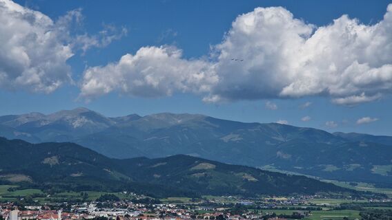 Foto von Erna Linser entlang der Tour