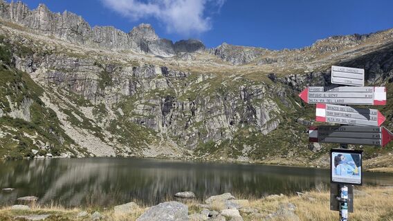 Foto von V Feurstein entlang der Tour