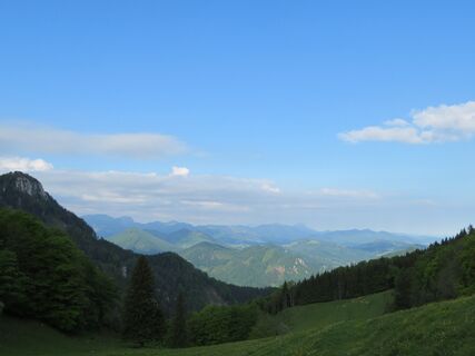 Grünburger Hütte - Gaisberg - Dürres Eck - Dorngraben - Steyerschlucht - Frauenstein