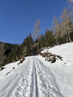 Foto de Heinz Sperl a lo largo del recorrido