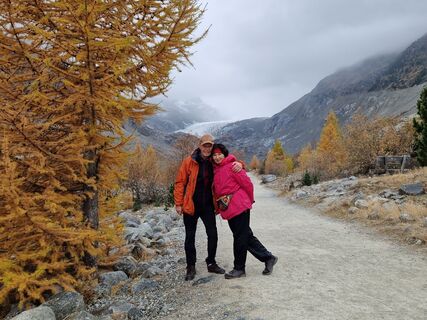 Foto från Witold Pracki under resans gång