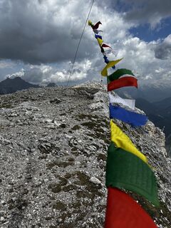 Foto von Luc Azzeri entlang der Tour