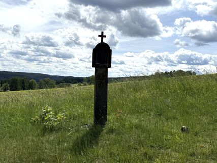 Photo de Norbert Herbig le long du parcours