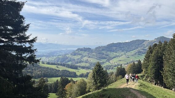 Foto von Jill entlang der Tour