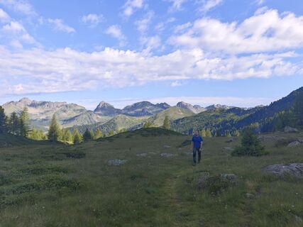 Foto de marco conte a lo largo del recorrido
