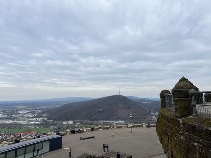 Foto von Andrea Vogt entlang der Tour