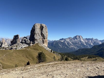 Foto von Sandra Wagemans entlang der Tour