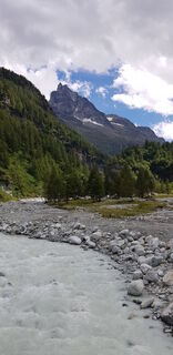 Fotografia z Anselmo Mazzolini na trase