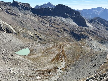 Foto von Monica entlang der Tour