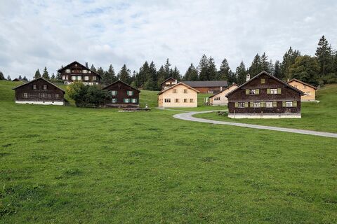 Häuserensemble auf dem Bödele