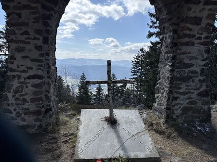 Foto von Hans-Dieter Emil entlang der Tour