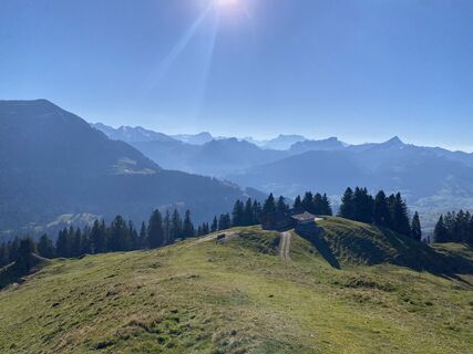 Foto von David Amrein entlang der Tour