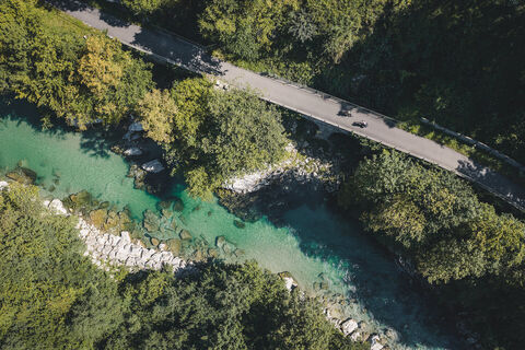 Flussradeln am Ybbstalradweg