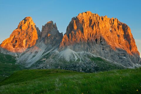 Sassolungo-Gruppe ©Archivio APT Val di Fassa