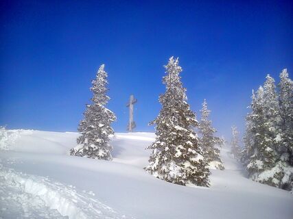 Die letzten Meter zum Gipfel