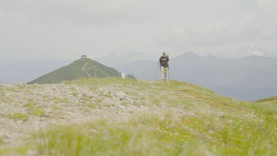 Auf dem Kamm des Mount Elmo