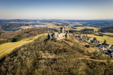 Blick auf die Nürburg