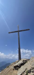 Foto de Priska Thomann-Bischofberger a lo largo del recorrido