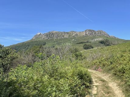 Foto de Guillaume Condat a lo largo del recorrido