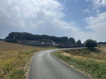 Foto de Leen Duytschaevers a lo largo del recorrido