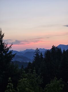 Foto von Christine Oeschger-Jutzi entlang der Tour