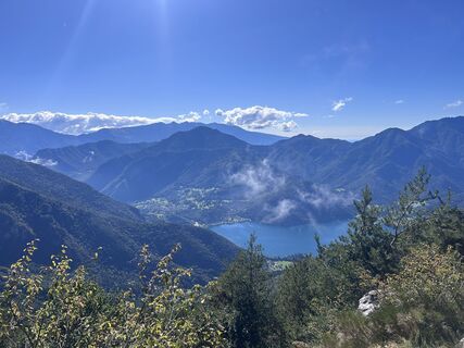 Foto von Gabriele Gach entlang der Tour