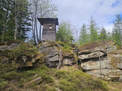 Photo de Franz Russ le long du parcours
