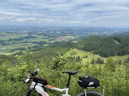 Foto von Stefan Schran entlang der Tour