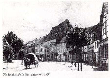 Sandstraße um 1900