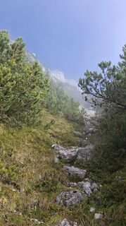 Fotografia z Eva Schwarzenberger na trase