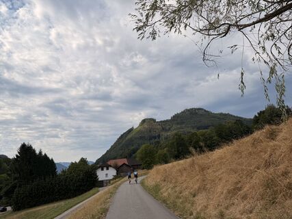 Photo de Jürgen le long du parcours
