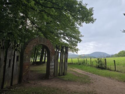 Foto von Michel Kennel entlang der Tour