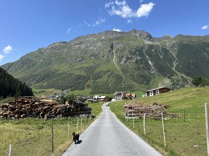 Foto von Lieven Van der Linden entlang der Tour