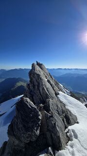 Foto von Valentin Eichenberger entlang der Tour