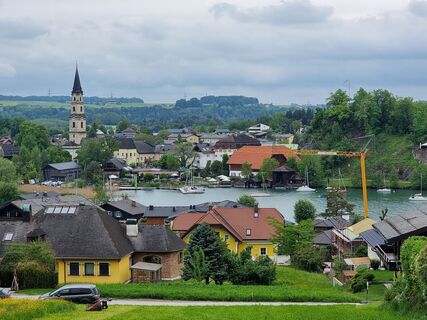 Zdjęcie z Helmut Neuhold wzdłuż trasy