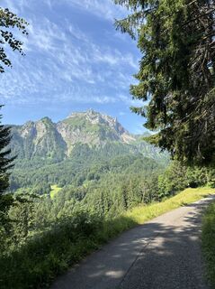 Foto von Dominik Wymann entlang der Tour