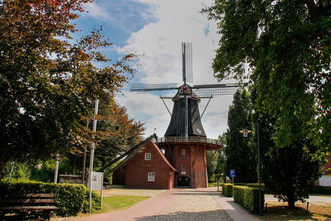 Kreutzmanns Mühle in Werlte, eineinhalbstöckiger Galerie-Holländer