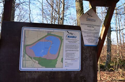 Bild vom Übersichtsplan Heerter See Salzgitter