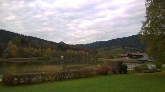 Weg am seeufer